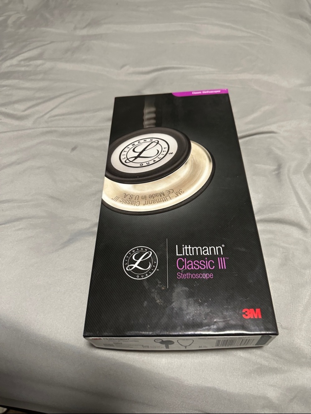 Classic III Stethoscope - Black/Gold